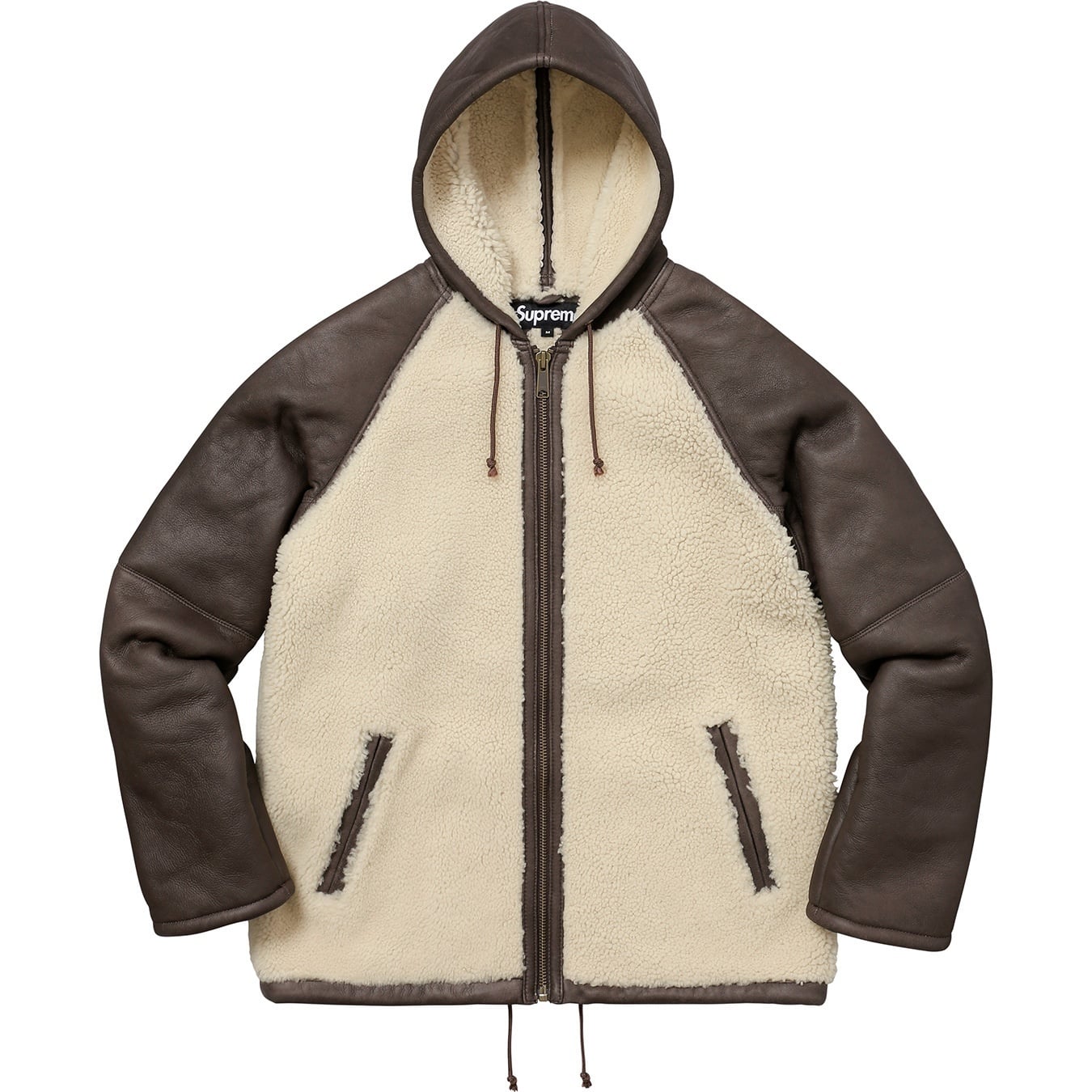 Reversed Shearling Hooded Jacket view 24